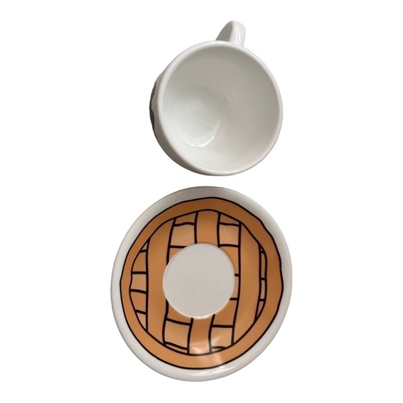 Pusheen The Cat Limited Edition Apple Pie Tea / Coffee Cup and Saucer - Picture 7 of 8